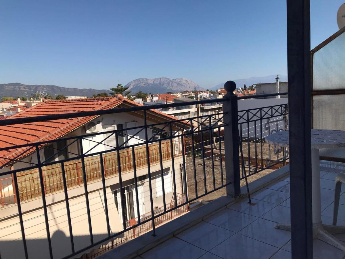 Ion Apartments Messolonghi Single Bed Room Mountain View Loft Missolonghi Bagian luar foto