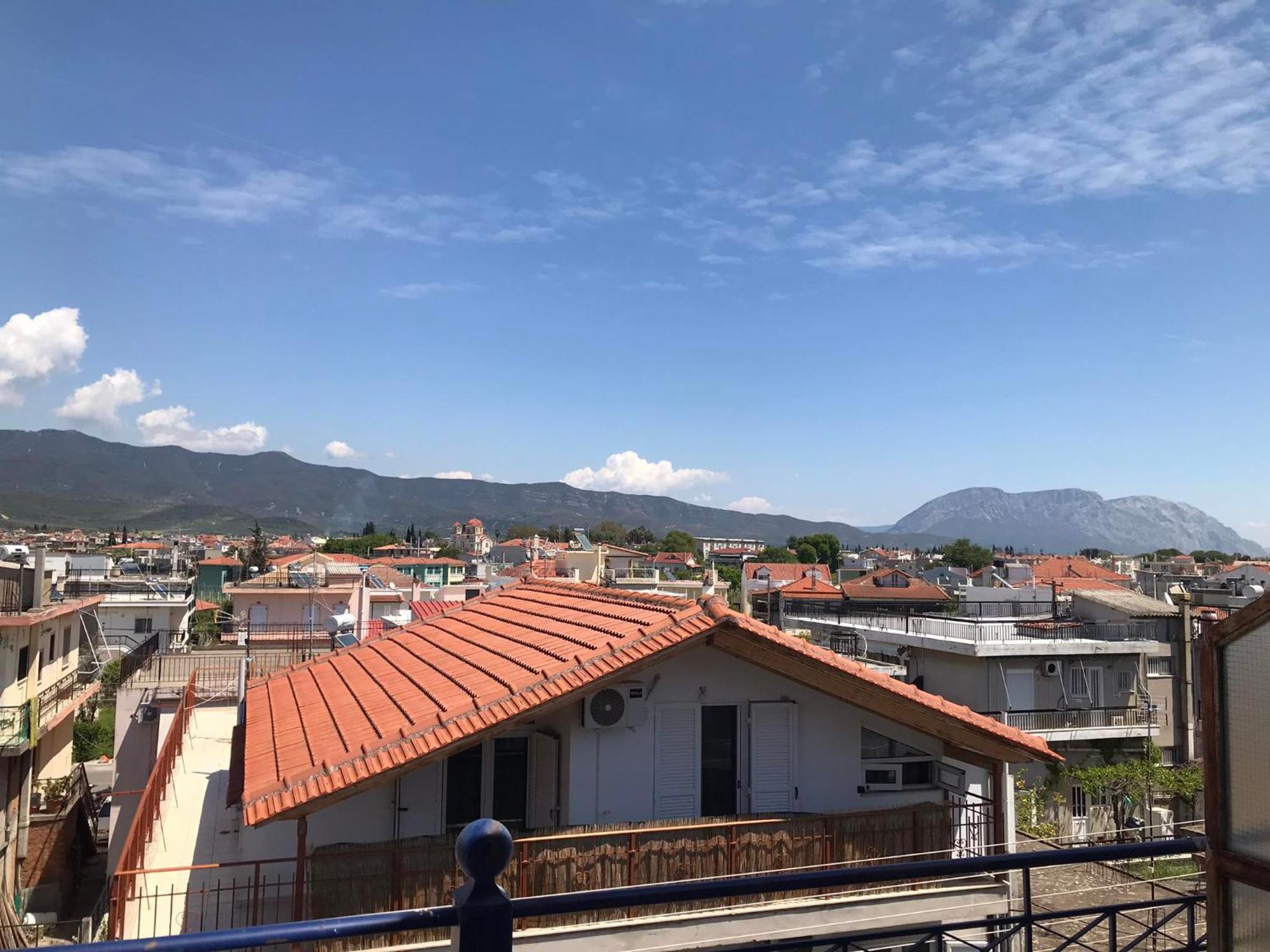 Ion Apartments Messolonghi Single Bed Room Mountain View Loft Missolonghi Bagian luar foto